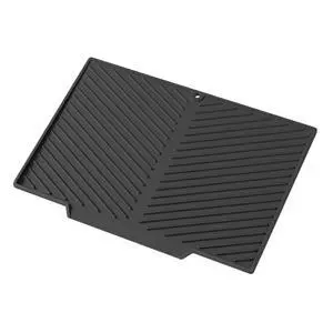 Dish Drying Mat, Silicone Dish Drying Mat for Kitchen Counter, Dish Drainboard Mat with Built-in Drain, Non-silp, Heat Resistant, Dishwasher Safe (Black, 14.6"x10.3") Dish Drying Mat, Silicone Dish Drying Mat for Kitchen Counter, Dish Drainboard Mat with Built-in Drain, Non-silp, Heat Resistant, Dishwasher Safe (Black, 14.6"x10.3")