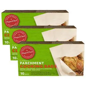 Parchment Bags Multipurpose Non-Stick Roasting 10 Count 3 Pack Parchment Bags Multipurpose Non-Stick Roasting 10 Count 3 Pack