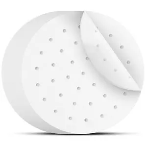 185PCS Bamboo Steamer Liner, 10 Inch White Air Fryer Liners, Non-stick Perforated Steamer Paper for Skillets, Microwave Ovens, Ovens, Steamers 185PCS Bamboo Steamer Liner, 10 Inch White Air Fryer Liners, Non-stick Perforated Steamer Paper for Skillets, Microwave Ovens, Ovens, Steamers