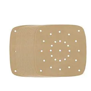 Air Fryer Parchment Paper, Set of 200, 8.5 Inch Unbleached Perforated Square Air Fryer Liner Sheets for Airfryer, Steaming Basket and More(7.5/8.5/9.5in Available) Air Fryer Parchment Paper, Set of 200, 8.5 Inch Unbleached Perforated Square Air Fryer Liner Sheets for Airfryer, Steaming Basket and More(7.5/8.5/9.5in Available)