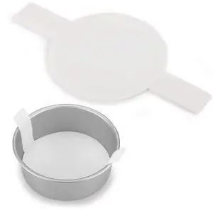8 Inch Parchment Paper Rounds, Set of 100, Non Stick Baking Parchment Circles, Cake Parchment Rounds with Lift Tabs for Baking 8 Inch Parchment Paper Rounds, Set of 100, Non Stick Baking Parchment Circles, Cake Parchment Rounds with Lift Tabs for Baking