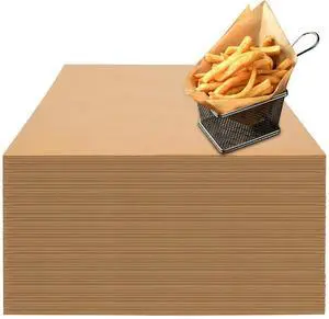 100 Count Pre-Cut Deli Wax Paper Sheets, 12x12" Natural Kraft Parchment Paper Sheets for Food Basket Liners, Greaseproof Deli Squares Sanwich Wrappering Paper for BBQ, Picnic, Festival, 100 Count Pre-Cut Deli Wax Paper Sheets, 12x12" Natural Kraft Parchment Paper Sheets for Food Basket Liners, Greaseproof Deli Squares Sanwich Wrappering Paper for BBQ, Picnic, Festival,