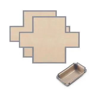 Mini Loaf Pan Liners for 8 x 4 Inch Loaf Pans, 2 Pack Reusable Silicone Bread Pan Liners, Nonstick Fold-to-Fit Corner Baking Inserts, Dishwasher Safe for Banana Bread Mini Loaf Pan Liners for 8 x 4 Inch Loaf Pans, 2 Pack Reusable Silicone Bread Pan Liners, Nonstick Fold-to-Fit Corner Baking Inserts, Dishwasher Safe for Banana Bread