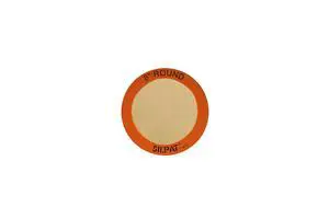The Original Round Cake Liner Non-Stick Silicone Baking Mat, 8", AH197-01 The Original Round Cake Liner Non-Stick Silicone Baking Mat, 8", AH197-01