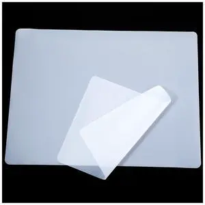 Clear Silicone Mat,24 X 20 cm/9.45 X 7.87 in Silicone Mats for Crafts,Silicone Mats for Kitchen Counter,Heat Resistant, Non-Slip, Waterproof, Washable Silicone Sheet Clear Silicone Mat,24 X 20 cm/9.45 X 7.87 in Silicone Mats for Crafts,Silicone Mats for Kitchen Counter,Heat Resistant, Non-Slip, Waterproof, Washable Silicone Sheet