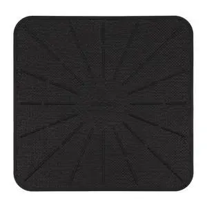 Induction Cooktop Mat - Silicone Fiberglass Scratch Protector - for Magnetic Stove - Non slip Pads to Prevent Pots from Sliding during Cooking - Square (9inches) Black Induction Cooktop Mat - Silicone Fiberglass Scratch Protector - for Magnetic Stove - Non slip Pads to Prevent Pots from Sliding during Cooking - Square (9inches) Black