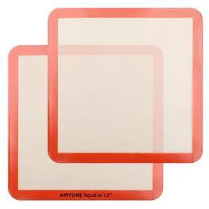 Square Silicone Baking Mats for 12 Inch Cake Pan/12x12 Cheesecake Pan/Toaster Oven/XL Air Fryer, 11.75"Square Food Grade Silicone Mat for Baking Sheet for Cake/Pastry/Torte/Pie, Non-Stick&Reusable2PCS Square Silicone Baking Mats for 12 Inch Cake Pan/12x12 Cheesecake Pan/Toaster Oven/XL Air Fryer, 11.75"Square Food Grade Silicone Mat for Baking Sheet for Cake/Pastry/Torte/Pie, Non-Stick&Reusable2PCS
