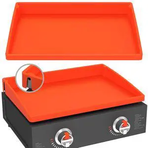 Silicone Griddle Mat Cover for Blackstone - 22 Inch True All-Encompassing Coverage Heavy Duty Food Grade Grill Buddy Mat, All Season Cooking Surface Protective Cover Silicone Griddle Mat Cover for Blackstone - 22 Inch True All-Encompassing Coverage Heavy Duty Food Grade Grill Buddy Mat, All Season Cooking Surface Protective Cover