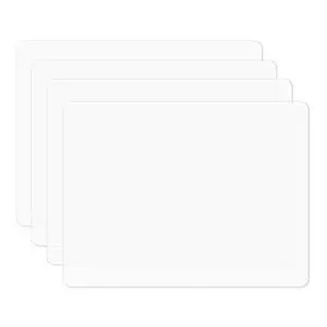 Silicone Placemats, Food-Grade Non-Slip Waterproof, Dining, Stain Resistant, Countertop Protector, Kitchen Counter Mat, Heat Resistant, Baking mat Dishwasher Safe (15.7x11.8Inch-4pack, Translucent) Silicone Placemats, Food-Grade Non-Slip Waterproof, Dining, Stain Resistant, Countertop Protector, Kitchen Counter Mat, Heat Resistant, Baking mat Dishwasher Safe (15.7x11.8Inch-4pack, Translucent)