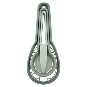3-in-1 Avocado Slicer Tool - Stainless Steel Separator, Remover & Slicer with Ergonomic Handle for Kitchen Prep 3-in-1 Avocado Slicer Tool - Stainless Steel Separator, Remover & Slicer with Ergonomic Handle for Kitchen Prep