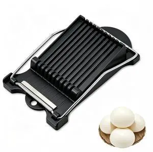 Luncheon Meat Slicer, Spam Cutter with 10 Stainless Steel Wires, Slice Tool for Boiled Eggs, Banana, Avocado, Black Luncheon Meat Slicer, Spam Cutter with 10 Stainless Steel Wires, Slice Tool for Boiled Eggs, Banana, Avocado, Black