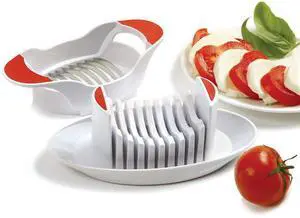 Tomato and Soft Cheese Slicer White 8" x 4.5" x 3" Tomato and Soft Cheese Slicer White 8" x 4.5" x 3"
