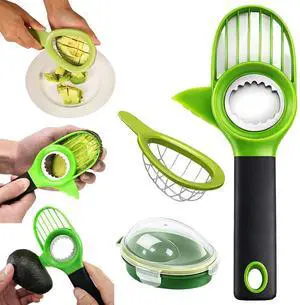 3-in-1 Avocado Slicer, 2026 New Avocado Pitter, Multifunctional Avocado Tool for Kitchen Helper, Ergonomic Avocado Cutter for Salads, Non-Slip Handle Avocado Slicer for Home Cooking (3 Set) 3-in-1 Avocado Slicer, 2026 New Avocado Pitter, Multifunctional Avocado Tool for Kitchen Helper, Ergonomic Avocado Cutter for Salads, Non-Slip Handle Avocado Slicer for Home Cooking (3 Set)