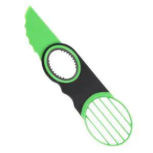 3-in-1 Avocado Slicer Tool & Stainless Steel Pitter 3-in-1 Avocado Slicer Tool & Stainless Steel Pitter