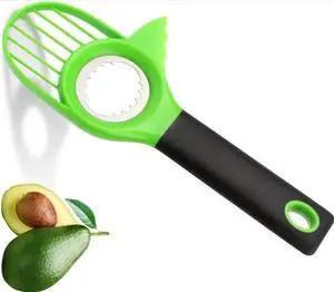Avocado Slicer Cutter Tool Stainless Steel Avocado Pitter, Splitter & Slicing Knife | Easy Guacamole Maker Kitchen Gadget Avocado Slicer Cutter Tool Stainless Steel Avocado Pitter, Splitter & Slicing Knife | Easy Guacamole Maker Kitchen Gadget