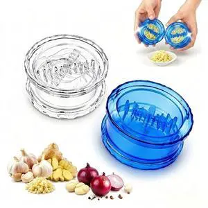 Manual Garlic Twister Mincer, Crusher and Herb Chopper Tool Manual Garlic Twister Mincer, Crusher and Herb Chopper Tool