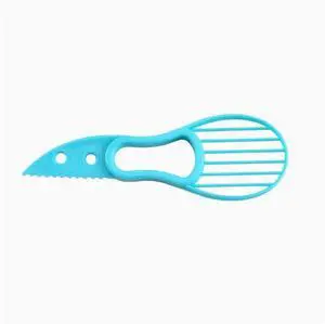 3-in-1 Avocado Slicer, Plastic Cutter with Peeler, Corer, and Pulp Separator, Kitchen Tool 3-in-1 Avocado Slicer, Plastic Cutter with Peeler, Corer, and Pulp Separator, Kitchen Tool