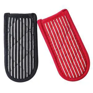 Cast Iron Skillet Handle Covers,Pot Handle Covers Heat Resistant,Pot Holders for Kitchen Heat Resistant,Machine Washable Handle Mitts 2 PCS(Striped) Cast Iron Skillet Handle Covers,Pot Handle Covers Heat Resistant,Pot Holders for Kitchen Heat Resistant,Machine Washable Handle Mitts 2 PCS(Striped)
