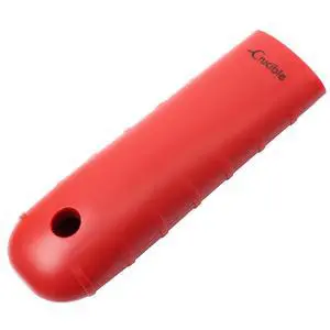 Silicone Hot Handle Holder, Potholder (Extra Thick Red) for Cast Iron Skillets, Pans, Frying Pans & Griddles, Metal and Aluminum Cookware Handles - Sleeve Grip, Handle Cover Silicone Hot Handle Holder, Potholder (Extra Thick Red) for Cast Iron Skillets, Pans, Frying Pans & Griddles, Metal and Aluminum Cookware Handles - Sleeve Grip, Handle Cover