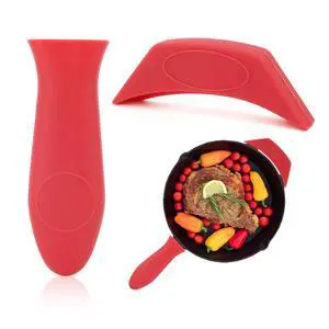 Cast Iron Handle Cover Silicone Pot Holders 2PCS Cast Iron Skillet Handles Cover Heat Resistant Silicone Hot Handle Holder Cast Irons Handless Sleeve for Frying Pan Cast Irons Skillet Griddle Cookware Cast Iron Handle Cover Silicone Pot Holders 2PCS Cast Iron Skillet Handles Cover Heat Resistant Silicone Hot Handle Holder Cast Irons Handless Sleeve for Frying Pan Cast Irons Skillet Griddle Cookware