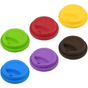 Anti-Dust Spill Proof Soft Silicone Replacement Coffee Mug Lids Cover, Cup Lid Cover Anti-Dust Spill Proof Soft Silicone Replacement Coffee Mug Lids Cover, Cup Lid Cover