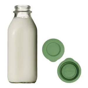 Silicone Replacement Caps | 48mm Diameter Bottle Lids That Fit Perfectly Stanpac & Libbey Milk Glass Bottles | Reusable, Long-Lasting and Easy to Clean Bottle Caps (Green, 2 Pack) Silicone Replacement Caps | 48mm Diameter Bottle Lids That Fit Perfectly Stanpac & Libbey Milk Glass Bottles | Reusable, Long-Lasting and Easy to Clean Bottle Caps (Green, 2 Pack)