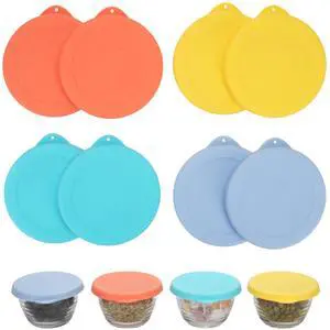 Silicone Replacement Lids Compatible with Libbey 6.25 oz Small Glass Bowls, Reusable Bowl Covers for Libbey Glass Food Container, Dishwasher & Microwave Safe, 8Pack (Only Lid) Silicone Replacement Lids Compatible with Libbey 6.25 oz Small Glass Bowls, Reusable Bowl Covers for Libbey Glass Food Container, Dishwasher & Microwave Safe, 8Pack (Only Lid)