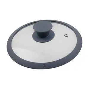 Silicon Glass Lid Fits 7" Inner Diameter Pots Pans and Skillets, Heat Resistant Silicone Rim Tempered Glass Pot Lid Replacement Lids for Pans Cookware (Grey) Silicon Glass Lid Fits 7" Inner Diameter Pots Pans and Skillets, Heat Resistant Silicone Rim Tempered Glass Pot Lid Replacement Lids for Pans Cookware (Grey)