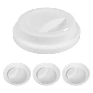 Silicone Coffee Mug Cover Lids 3.35" Inner Mouth Size Reusable Cup Covers with Drinking Hole and Air Intake for Coffee and Water Cups 3.74X3.74X0.78In Silicone Coffee Mug Cover Lids 3.35" Inner Mouth Size Reusable Cup Covers with Drinking Hole and Air Intake for Coffee and Water Cups 3.74X3.74X0.78In