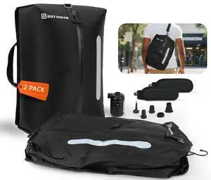 2Pack Vacuum Seal Bags For Clothing Travel With Wireless Pump | Waterproof Reusable Compression Bags with Shoulder Strap for Luggage and Suitcase, Space Saver Vacuum Seal Packing Cubes for Clothes 2Pack Vacuum Seal Bags For Clothing Travel With Wireless Pump | Waterproof Reusable Compression Bags with Shoulder Strap for Luggage and Suitcase, Space Saver Vacuum Seal Packing Cubes for Clothes