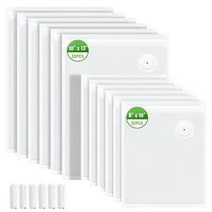 Reusable Vacuum Sealer Bags, 60 Pack, BPA-Free Reusable Vacuum Sealer Bags, 60 Pack, BPA-Free