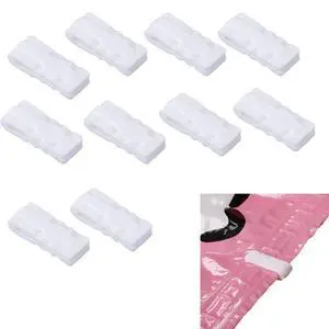 10 Pack Vacuum Storage Bags Sealing Clip Reusable Zipper Labor Saver Sliding Grip for Bags Space Saving Clothes Bedding and Food Preservation 10 Pack Vacuum Storage Bags Sealing Clip Reusable Zipper Labor Saver Sliding Grip for Bags Space Saving Clothes Bedding and Food Preservation