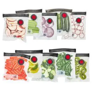 Fresh & Save 10-pc Vacuum Sealer Bags, Sous Vide Bags, Meal Prep - Small Fresh & Save 10-pc Vacuum Sealer Bags, Sous Vide Bags, Meal Prep - Small