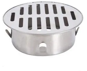 Floor Drain Cover, Stainless Steel Round Anti Blocking Round Grate Cover, Balcony Snap-in Drain Drain Strainers for Bathroom, Kitchen, Washroom, Patios(110 Flat Mouth) Floor Drain Cover, Stainless Steel Round Anti Blocking Round Grate Cover, Balcony Snap-in Drain Drain Strainers for Bathroom, Kitchen, Washroom, Patios(110 Flat Mouth)