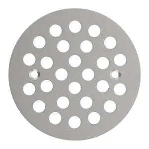 4-1/4 Round Shower Drain Cover,Screw-in Shower Drain Strainer,Easy-to-Install Replacement Cover 4-1/4 Round Shower Drain Cover,Screw-in Shower Drain Strainer,Easy-to-Install Replacement Cover