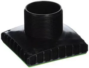 Drain Riser, Black Drain Riser, Black