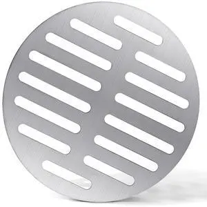 Inch Round Floor Drain Cover, Silver Stainless Steel Strainer Shower Drain Cover Shower Strainer Trim Replacement Sink Floor Drain for Furniture Repair Bathroom Kitchen Inch Round Floor Drain Cover, Silver Stainless Steel Strainer Shower Drain Cover Shower Strainer Trim Replacement Sink Floor Drain for Furniture Repair Bathroom Kitchen