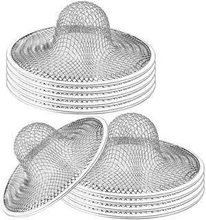 10pcs Mesh Sink Strainer, 2.75" Top/1" Stainless Steel Slop Basket Filter Trap, Metal Kitchen Drain Strainer, Hair Basket Drain - Fits Most Kitchen Sinks, Bathroom Sinks,Shower Drains,Floor Drain 10pcs Mesh Sink Strainer, 2.75" Top/1" Stainless Steel Slop Basket Filter Trap, Metal Kitchen Drain Strainer, Hair Basket Drain - Fits Most Kitchen Sinks, Bathroom Sinks,Shower Drains,Floor Drain