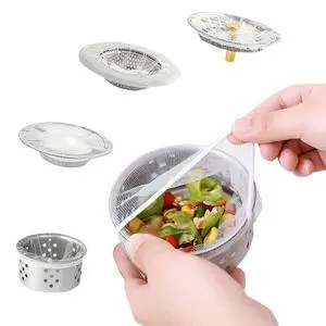 Disposable Mesh Sink Strainer Bags Elastic Fine Drain Nets for Kitchen Sink Anti-Clogging Universal Fit Food Scraps Waste Hair Catcher Disposable Mesh Sink Strainer Bags Elastic Fine Drain Nets for Kitchen Sink Anti-Clogging Universal Fit Food Scraps Waste Hair Catcher