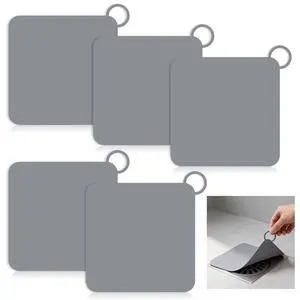 5 Pcs Silicone Floor Drain Cover Anti-Odor Mat Bathtub Drain Stopper Tub Plug Shower Drain Hair Catcher Tub Stopper for Bath Bathroom Kitchen Sink Toilet Laundry Grey 5 Pcs Silicone Floor Drain Cover Anti-Odor Mat Bathtub Drain Stopper Tub Plug Shower Drain Hair Catcher Tub Stopper for Bath Bathroom Kitchen Sink Toilet Laundry Grey