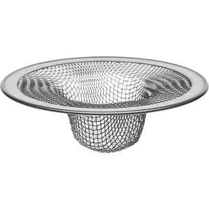 2-3/4-Inch Tub Mesh Strainer, Stainless Steel, Silver 2-3/4-Inch Tub Mesh Strainer, Stainless Steel, Silver