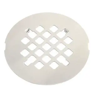 4-1/4 OD Snap-in Shower Drain Cover, Round Shower Drain Strainer Grid, Replacement Cover, Designed for Long-Lasting 4-1/4 OD Snap-in Shower Drain Cover, Round Shower Drain Strainer Grid, Replacement Cover, Designed for Long-Lasting