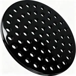 6.5 Inch Cast Iron Drain Cover, Basement Floor Drain Cover, 1 Pack 6.5 Inch Cast Iron Drain Cover, Basement Floor Drain Cover, 1 Pack