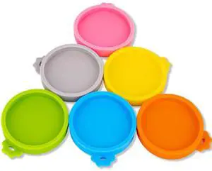 Small Wet Food Can Covers for 3 oz & 2.5 oz, Food-Grade Silicone Lids, Easy-Open Pull Tab, BPA-Free, Dishwasher Safe, 6 Pack Small Wet Food Can Covers for 3 oz & 2.5 oz, Food-Grade Silicone Lids, Easy-Open Pull Tab, BPA-Free, Dishwasher Safe, 6 Pack