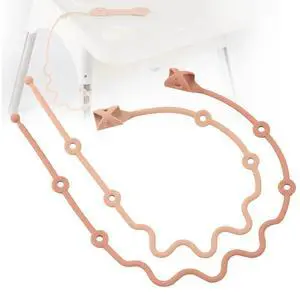 Toddler UtensilsSilicone Stretch Lids for fork and spoon,Holder Strap Food Grade Silicone Keep Fork and Spoon Off The Floor Great for Baby and Kids Dishwasher Safe Apricot and Orange) Toddler UtensilsSilicone Stretch Lids for fork and spoon,Holder Strap Food Grade Silicone Keep Fork and Spoon Off The Floor Great for Baby and Kids Dishwasher Safe Apricot and Orange)