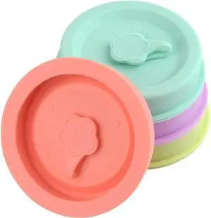 Silicone Mason Jar Lids with Straw Hole - Dual-Fit Regular Mouth & Wide Mouth Mason Jars Ball, Kerr, Mainstays - Drinking Lids with Straw Hole - Plastic-Free Silicone Mason Jar Lids with Straw Hole - Dual-Fit Regular Mouth & Wide Mouth Mason Jars Ball, Kerr, Mainstays - Drinking Lids with Straw Hole - Plastic-Free