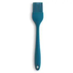 Silicone Basting Brush, Non-Stick, Heat Safe, Shed-Proof Bristles, Turquoise, 1.75-Inches, For Butter, Egg Wash, Glaze, And Baking Prep Silicone Basting Brush, Non-Stick, Heat Safe, Shed-Proof Bristles, Turquoise, 1.75-Inches, For Butter, Egg Wash, Glaze, And Baking Prep