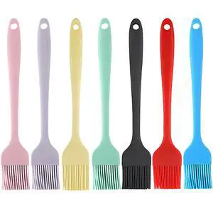 Silicone Basting Brush 7Pcs, One-Piece Pastry Brush, Bpa Free Silicone Basting Brush 7Pcs, One-Piece Pastry Brush, Bpa Free