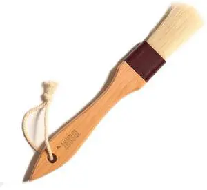 Pastry Brush Natural Bristle Wooden, Basting/Food Brush, with Beech Wood Handle and Rope Hook, Great for Butter, Cookies, Oil, Bread, Frosting. Easy to Clean (1 inch) Pastry Brush Natural Bristle Wooden, Basting/Food Brush, with Beech Wood Handle and Rope Hook, Great for Butter, Cookies, Oil, Bread, Frosting. Easy to Clean (1 inch)