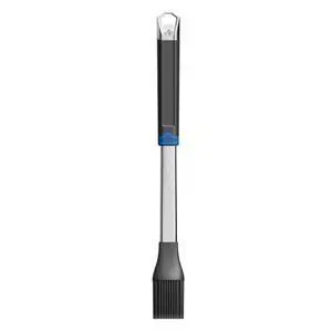 Silicone Basting Brush, Easy Application of Sauces, Slip Resistant Grip, Aluminum Alloy Loop for Hanging, Integrated Bottle Opener Silicone Basting Brush, Easy Application of Sauces, Slip Resistant Grip, Aluminum Alloy Loop for Hanging, Integrated Bottle Opener